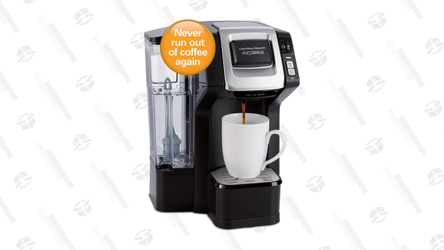 Hamilton Beach 49968 FlexBrew Connected Single-Serve Coffee Maker | $50 | Amazon